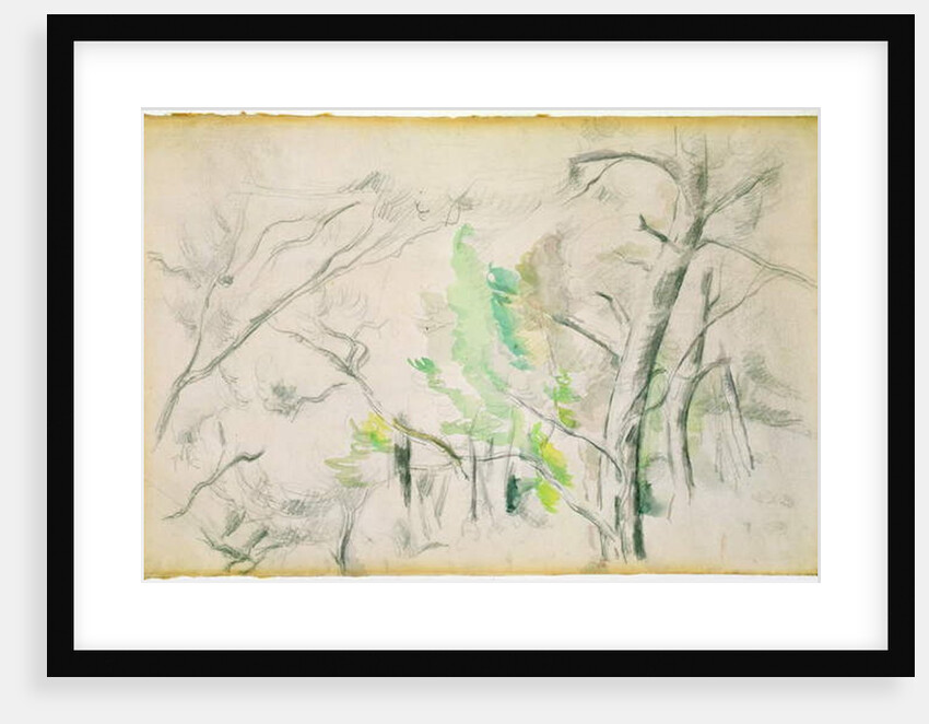 Woodside by Paul Cezanne