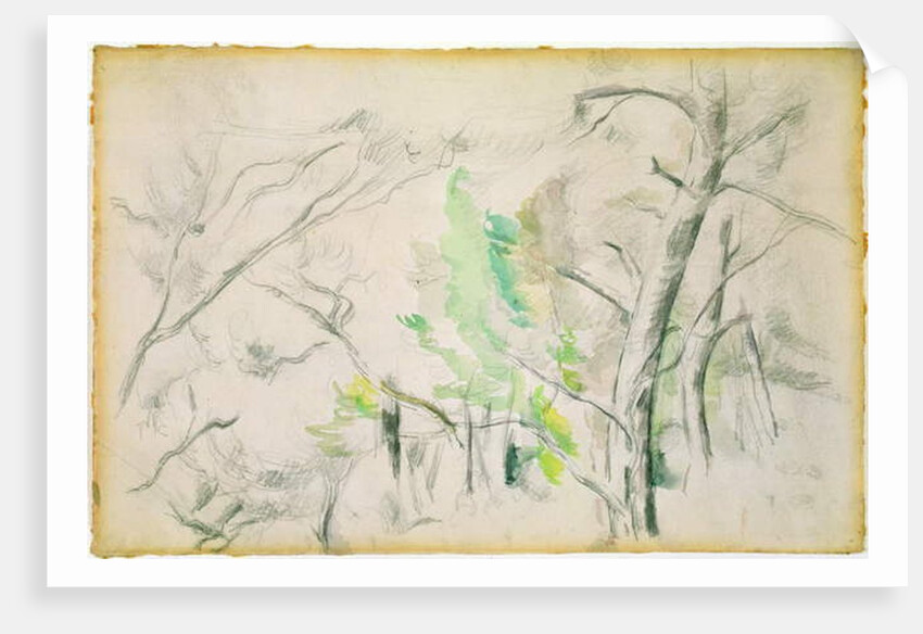 Woodside by Paul Cezanne