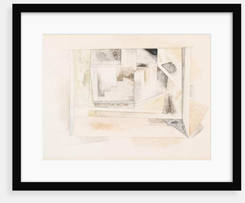 Bermuda, Stairway, 1917 by Charles Demuth
