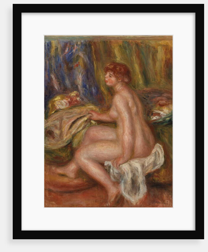 Seated Nude in Room, 1917 by Pierre Auguste Renoir