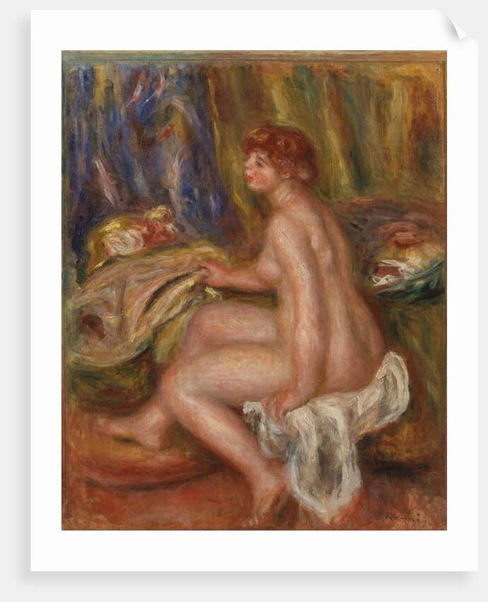 Seated Nude in Room, 1917 by Pierre Auguste Renoir