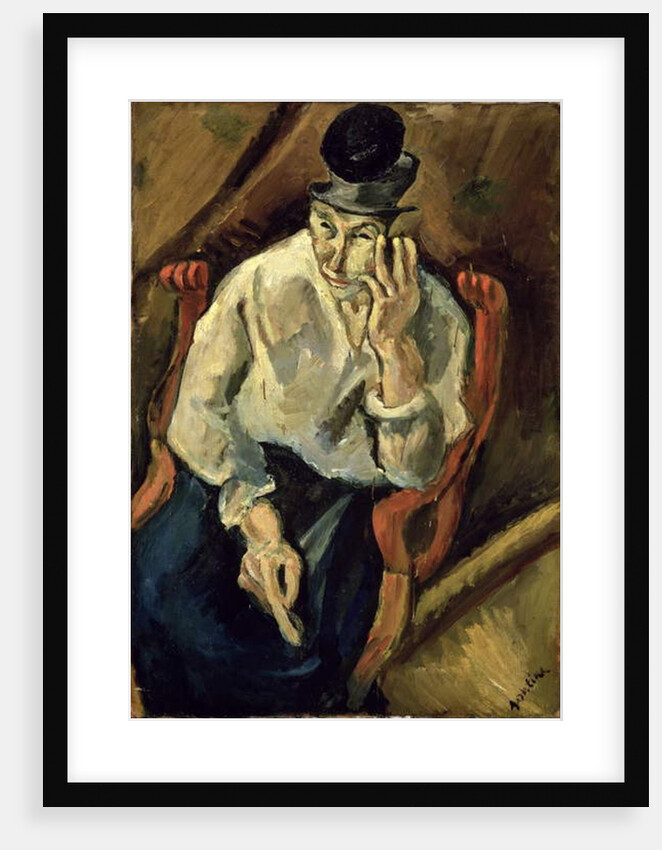 Man with a Hat, c.1900 by Chaim Soutine
