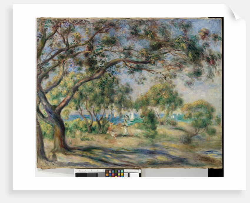 Bois de la Chaise 1892 by Pierre Auguste Renoir