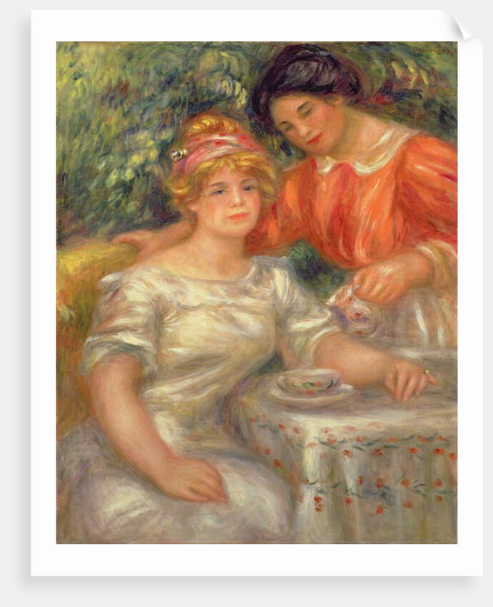 Tea Time, 1911 by Pierre Auguste Renoir