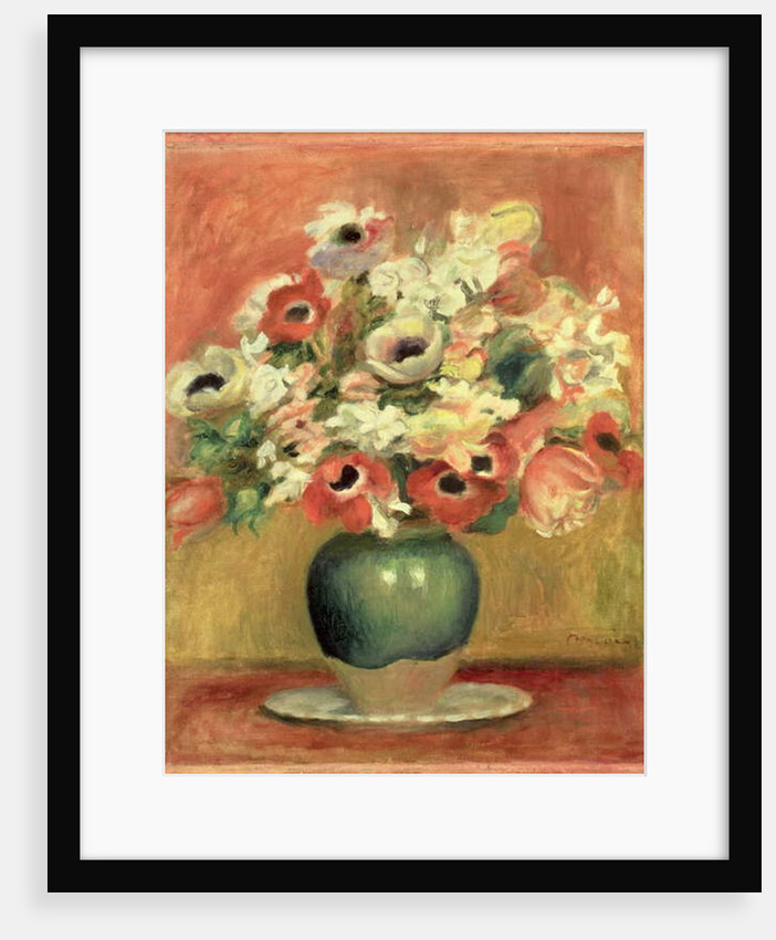 Anemones, c.1885 by Pierre Auguste Renoir