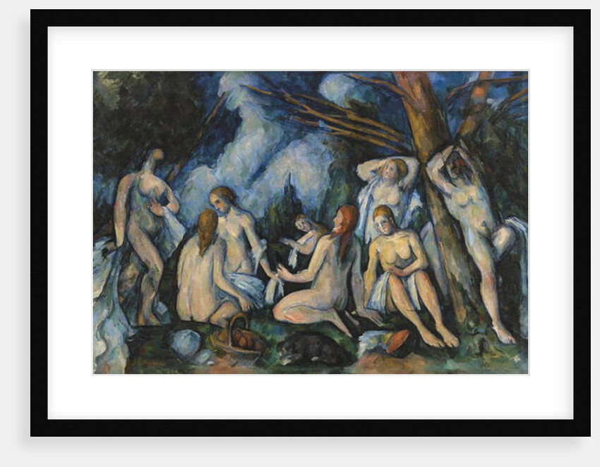 Large Bathers, 1895-1906 by Paul Cezanne