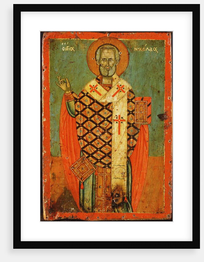 Saint Nicholas by Greek School