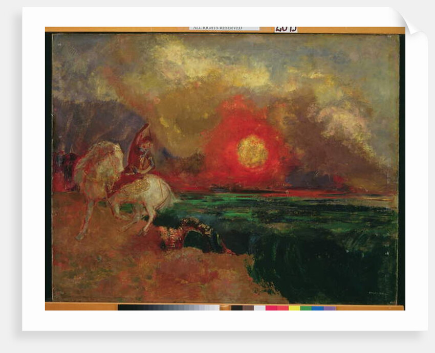 St George and the Dragon by Odilon Redon