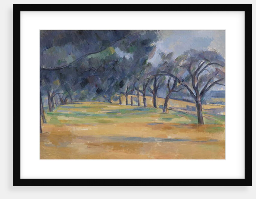 The Allee at Marines, 1898 by Paul Cezanne