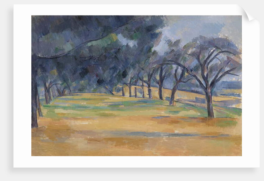 The Allee at Marines, 1898 by Paul Cezanne