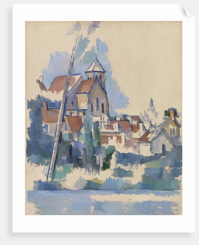 Church at Montigny-sur-Loing, 1898 by Paul Cezanne