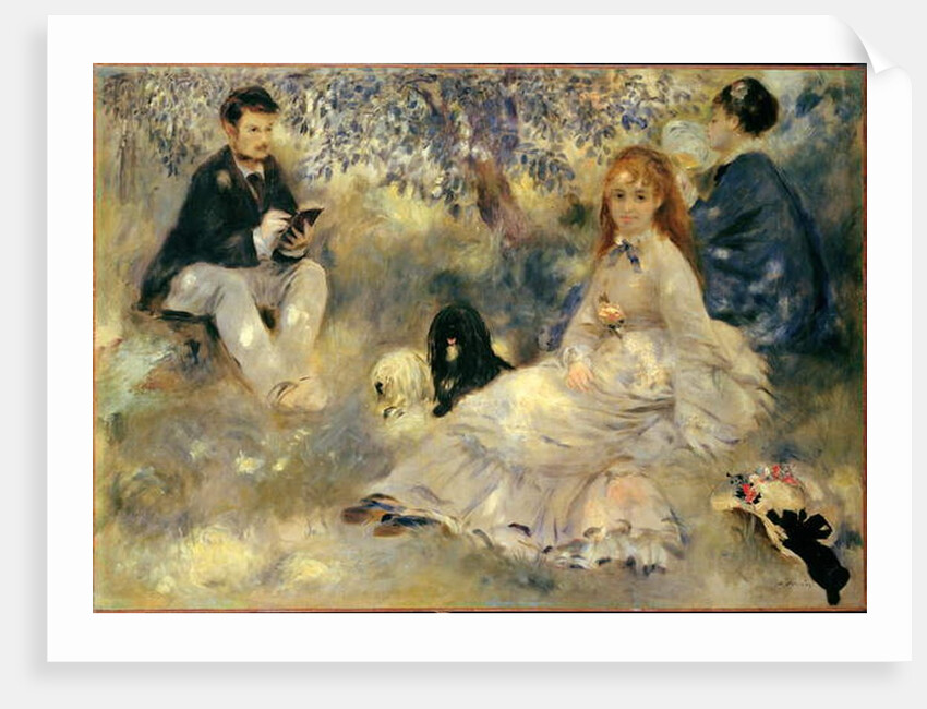 The Henriot Family, c.1871 by Pierre Auguste Renoir