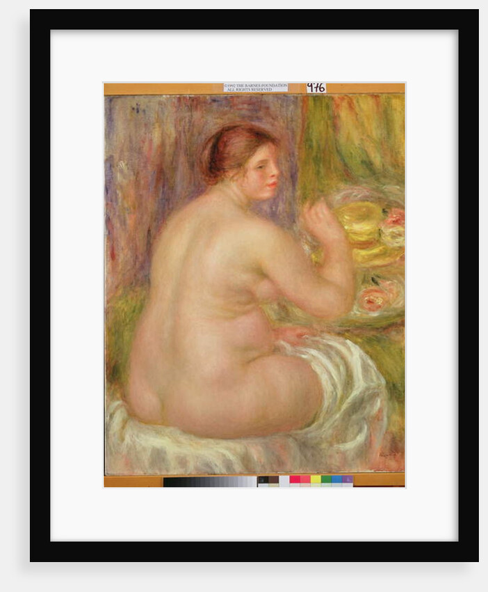 Seated Nude, the Pregnant Woman by Pierre Auguste Renoir