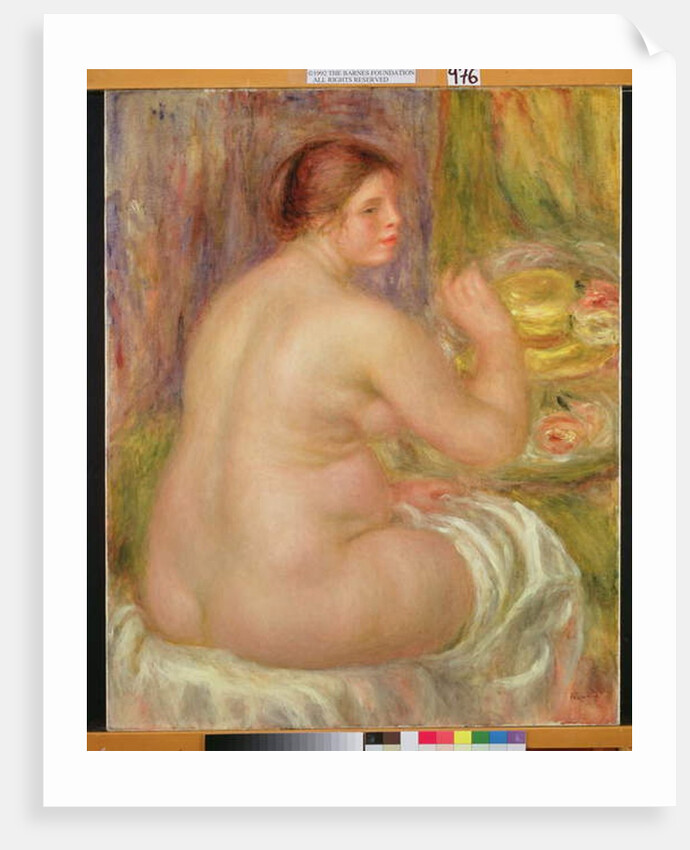 Seated Nude, the Pregnant Woman by Pierre Auguste Renoir