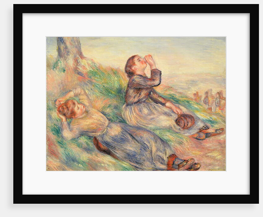 Grape Gatherers Resting, 1884 by Pierre Auguste Renoir