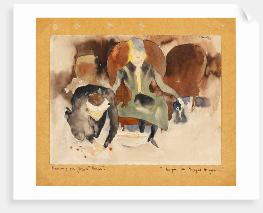 Zola's Nana, 1910 by Charles Demuth