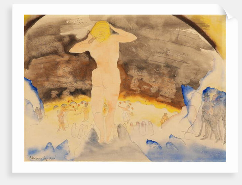 Zola's Nana, 1915 by Charles Demuth