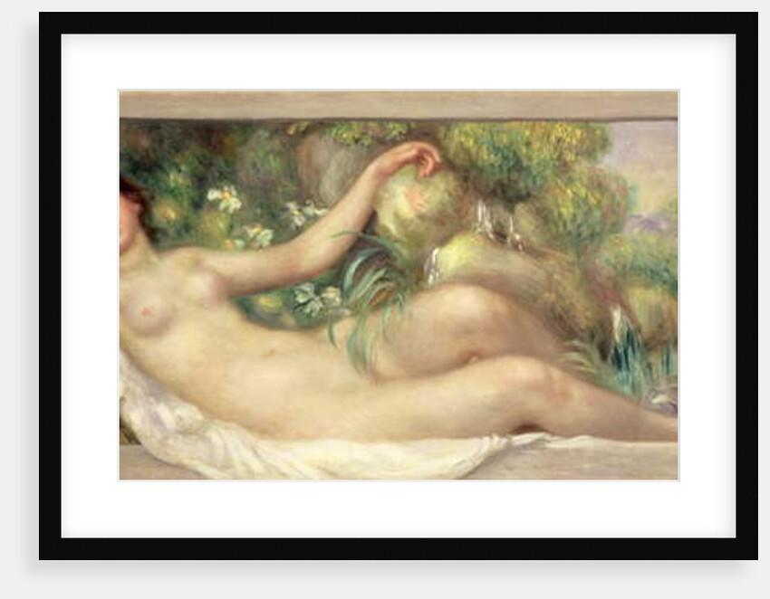 Reclining Nude c.1895-97 by Pierre Auguste Renoir