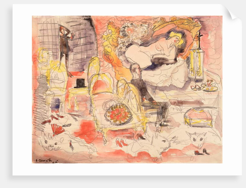 Zola's Nana, 1910 by Charles Demuth