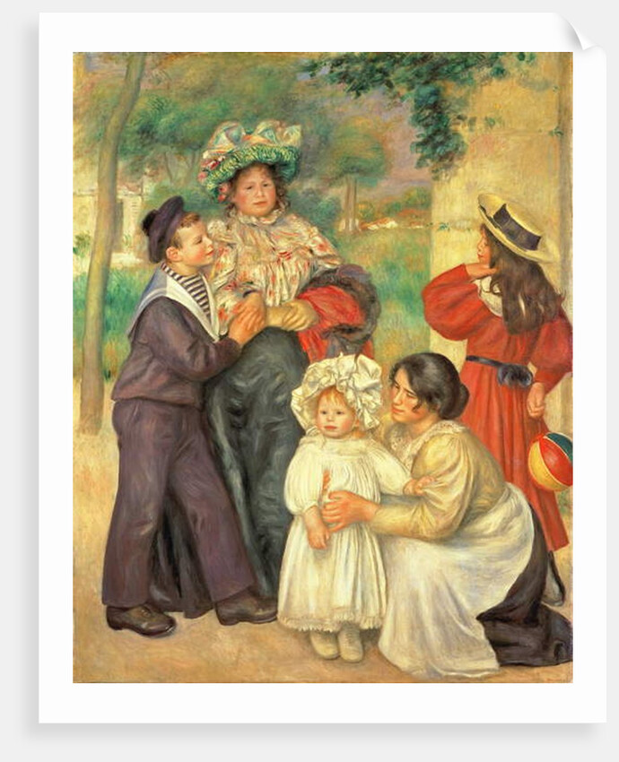 The Artist's Family, 1896 by Pierre Auguste Renoir