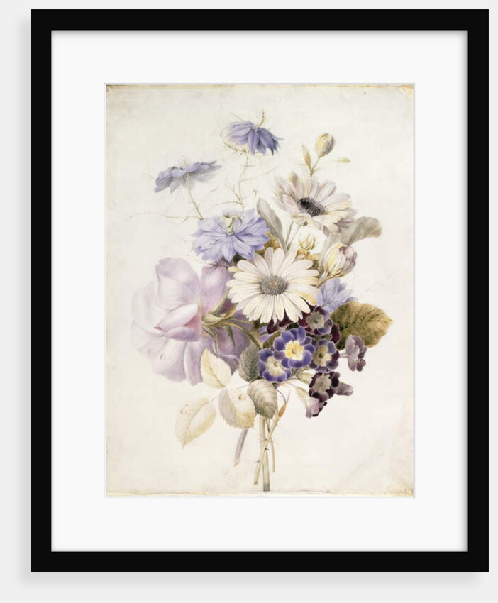 Flowers with Daisies, 1840 by French School