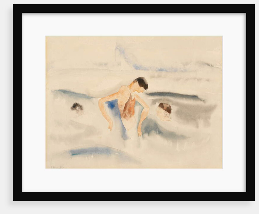 Three Figures in Water by Charles Demuth