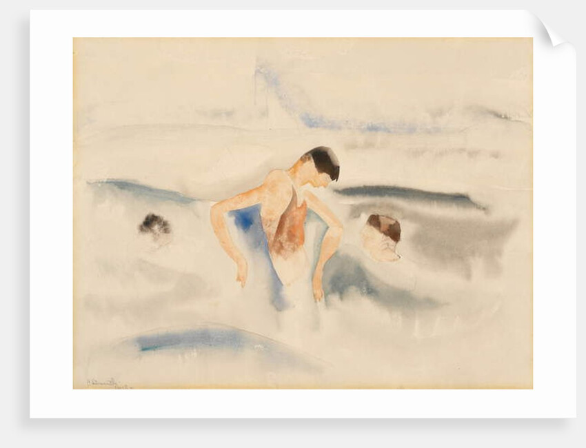 Three Figures in Water by Charles Demuth
