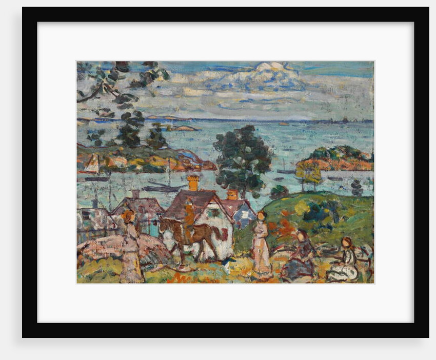 Gloucester Harbor, c.1912 by Maurice Brazil Prendergast