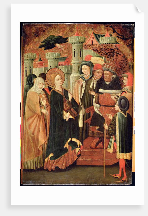 The Sanctification of a Woman by Spanish School