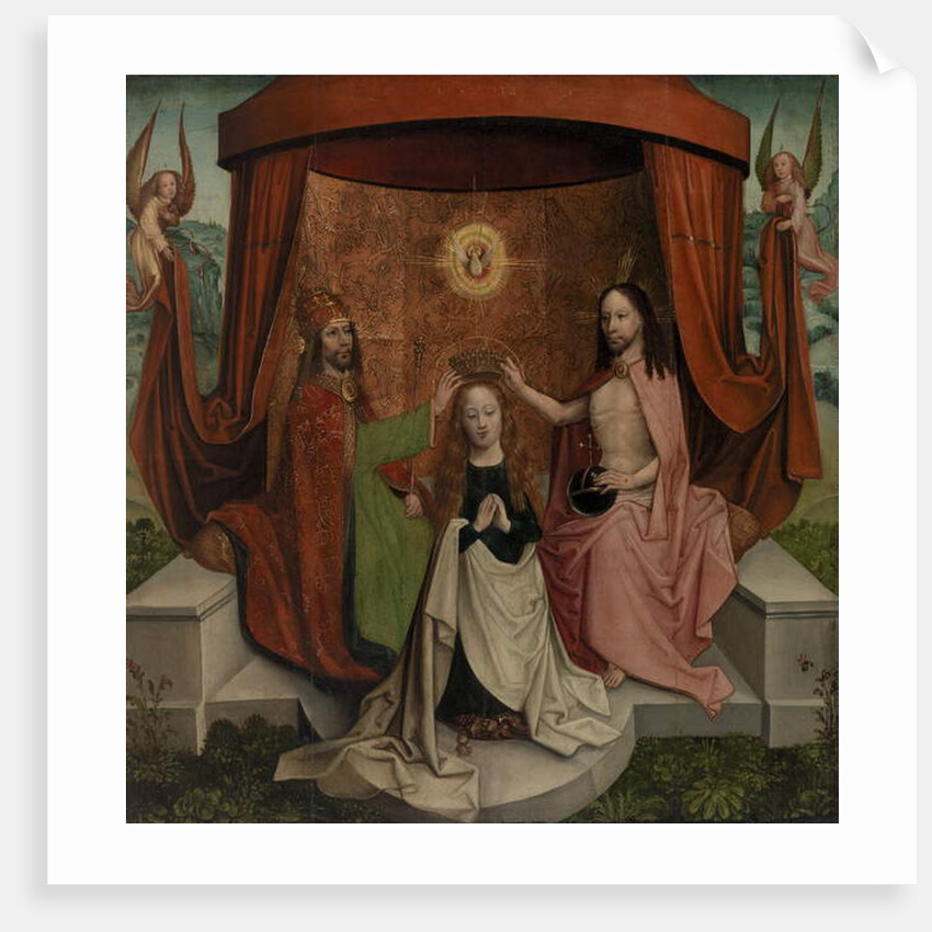 Coronation of the Virgin by Netherlandish School