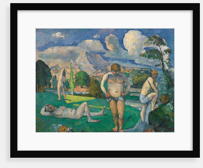 Bathers at Rest, 1876-77 by Paul Cezanne