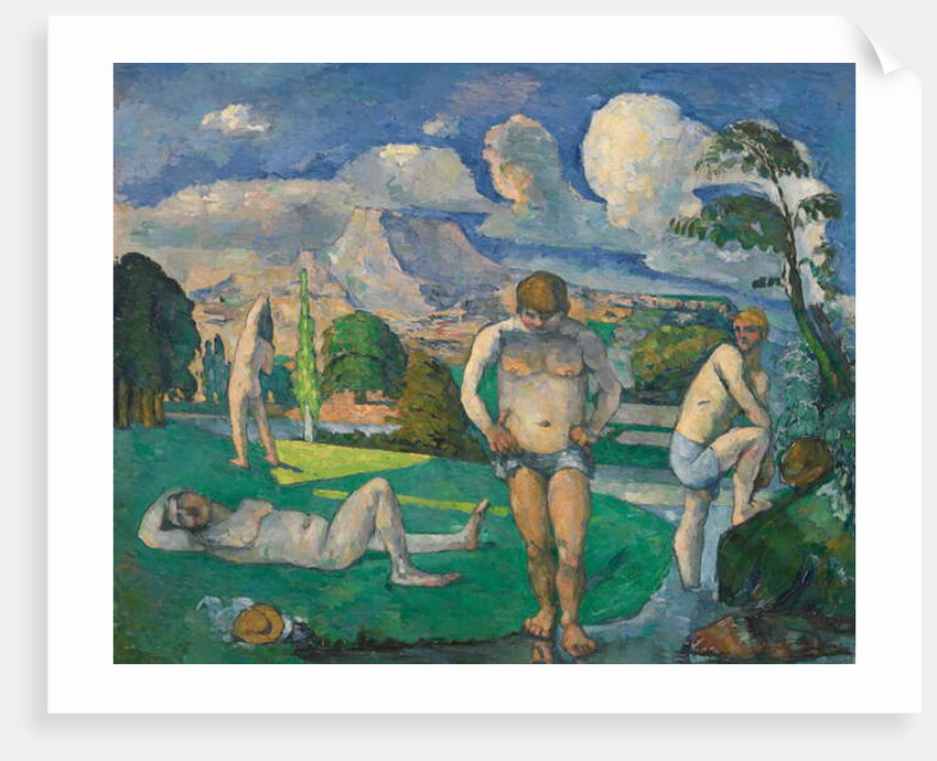 Bathers at Rest, 1876-77 by Paul Cezanne
