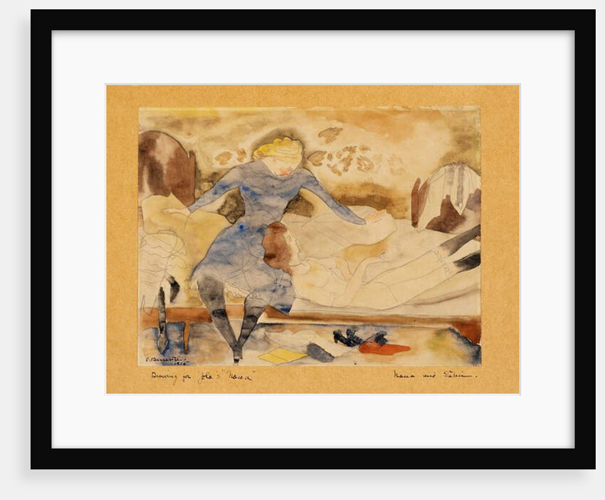 Zola's Nana, 1915 by Charles Demuth