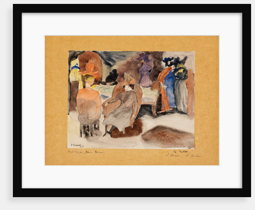 Zola's Nana, 1915 by Charles Demuth