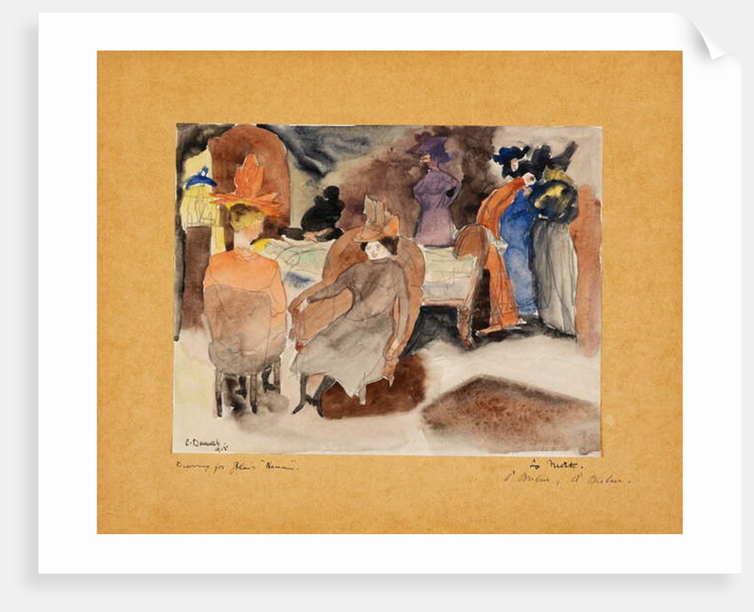 Zola's Nana, 1915 by Charles Demuth