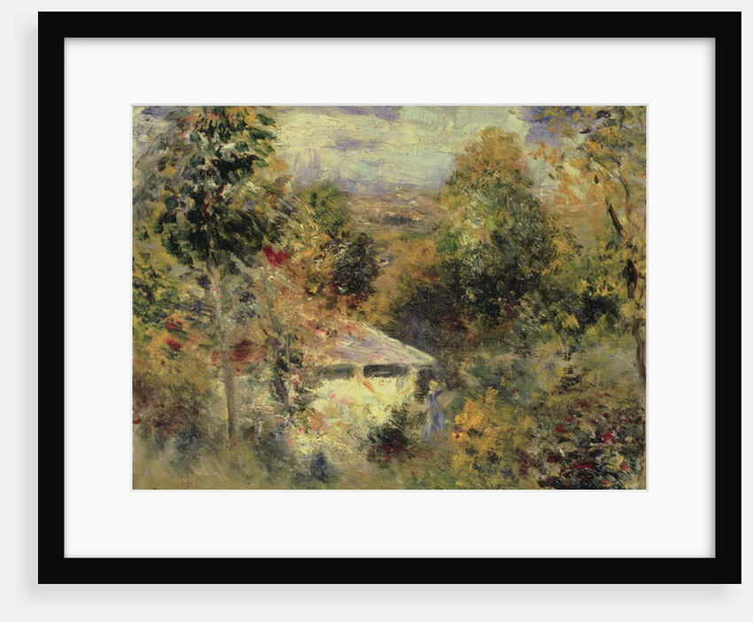 House in the Woods, 1875 by Pierre Auguste Renoir