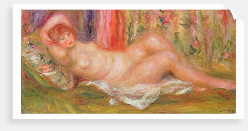 Nude on Couch, 1905-6 by Pierre Auguste Renoir