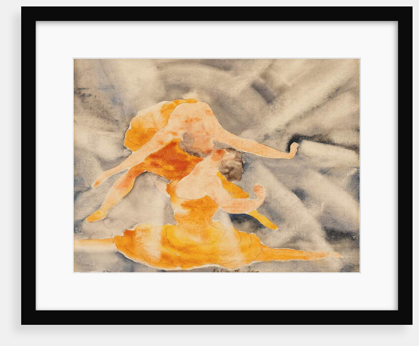 Two Women Acrobats, 1916 by Charles Demuth
