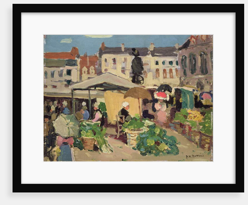 Market Scene by James Wilson Morrice