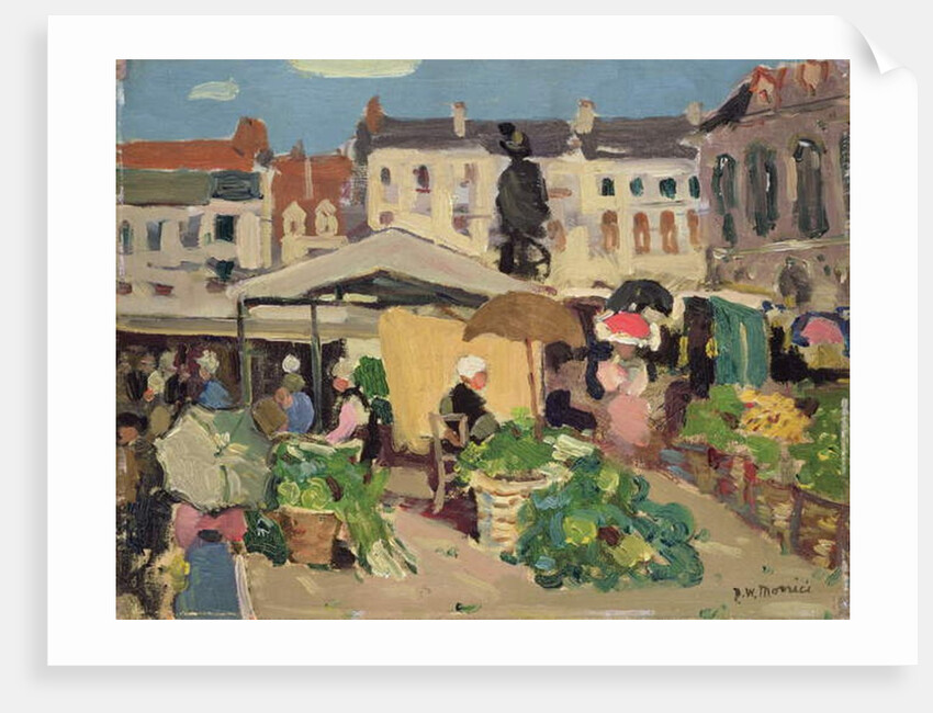 Market Scene by James Wilson Morrice
