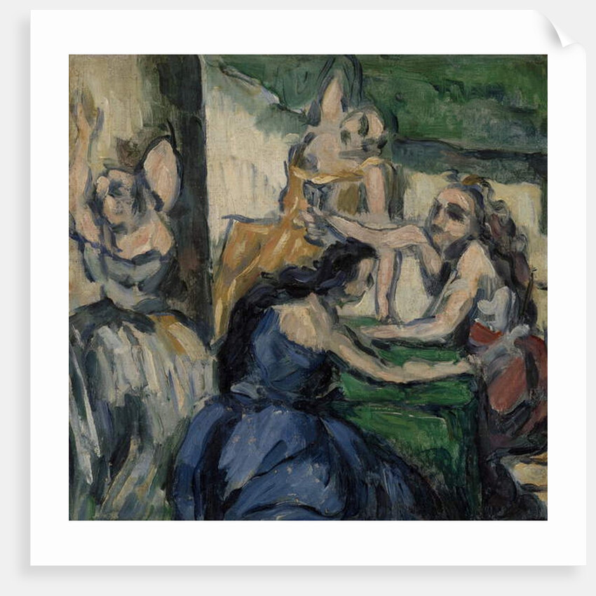 The Courtesans, c.1867-68 by Paul Cezanne