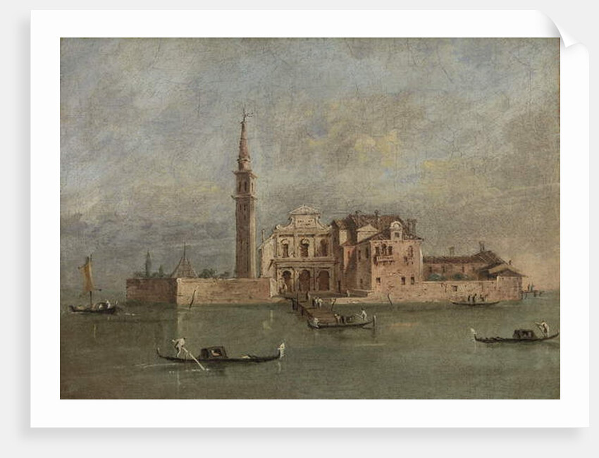 Venetian Church by Francesco Guardi