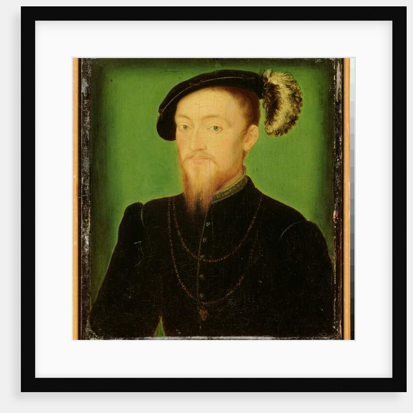 Man with a Feather in his Hat by Corneille de Lyon