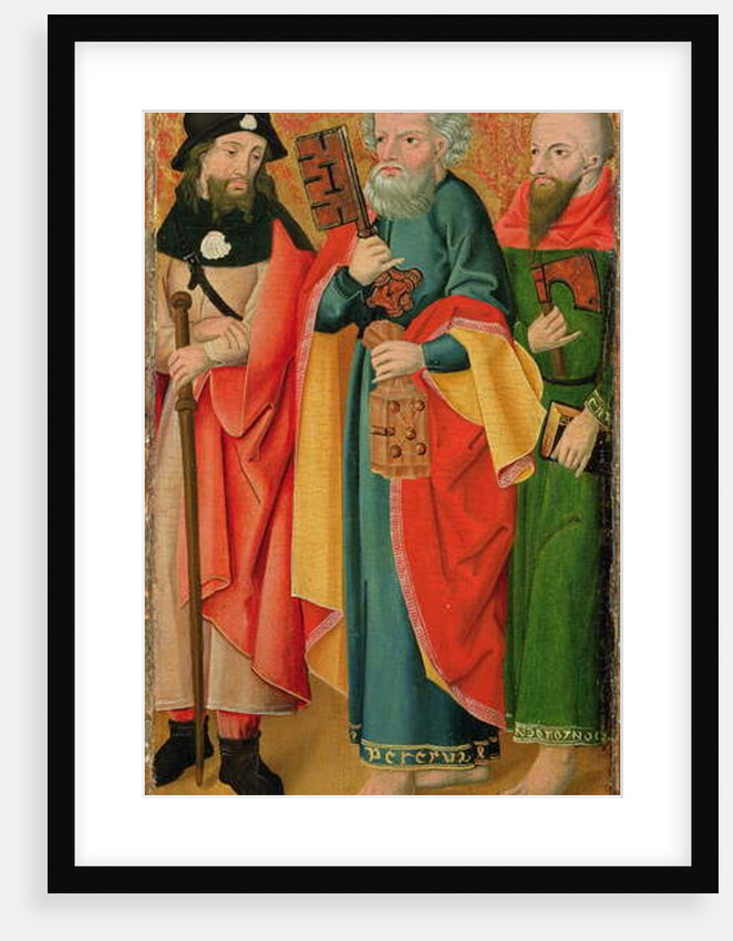 St James, St Peter and St Matthew by German School