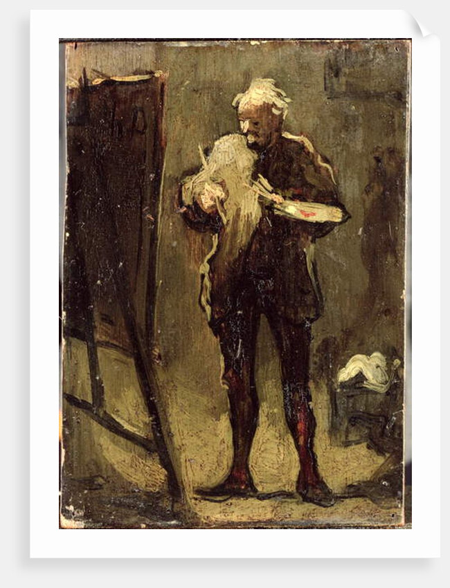 Self Portrait by Honore Daumier