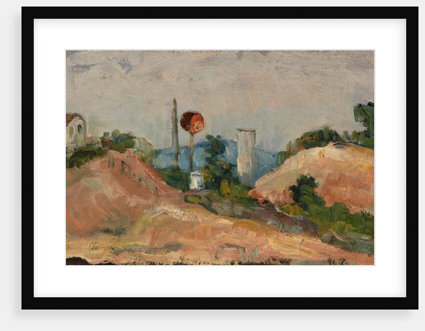 Railroad Cut, 1867–68 by Paul Cezanne