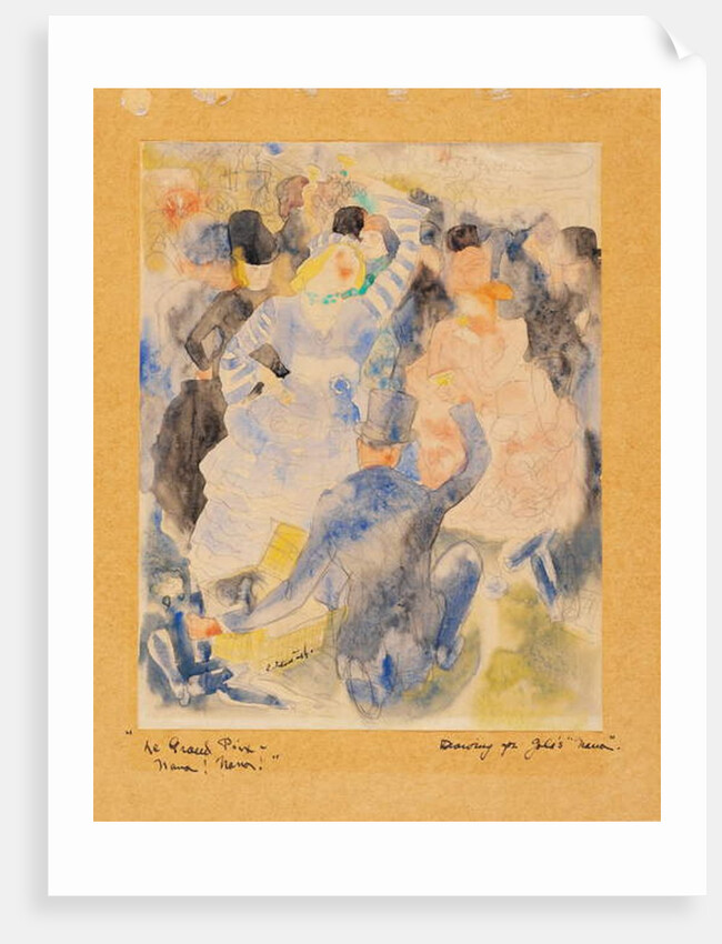 Zola's Nana, 1915-16 by Charles Demuth