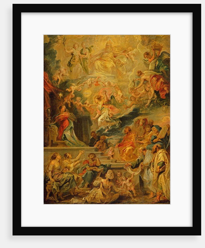 The Incarnation as Fulfillment of all Prophecies, c.1628-29 by Peter Paul Rubens