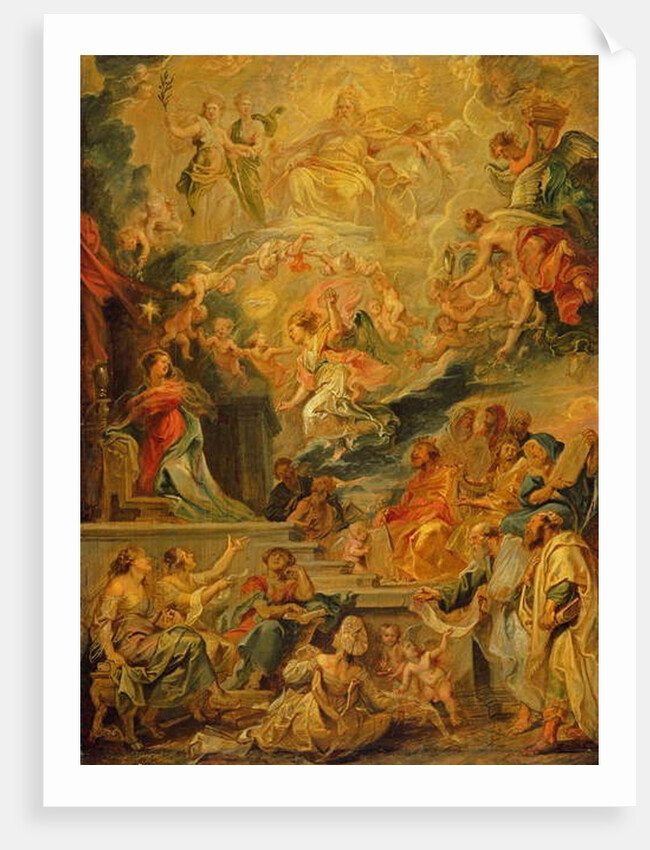 The Incarnation as Fulfillment of all Prophecies, c.1628-29 by Peter Paul Rubens