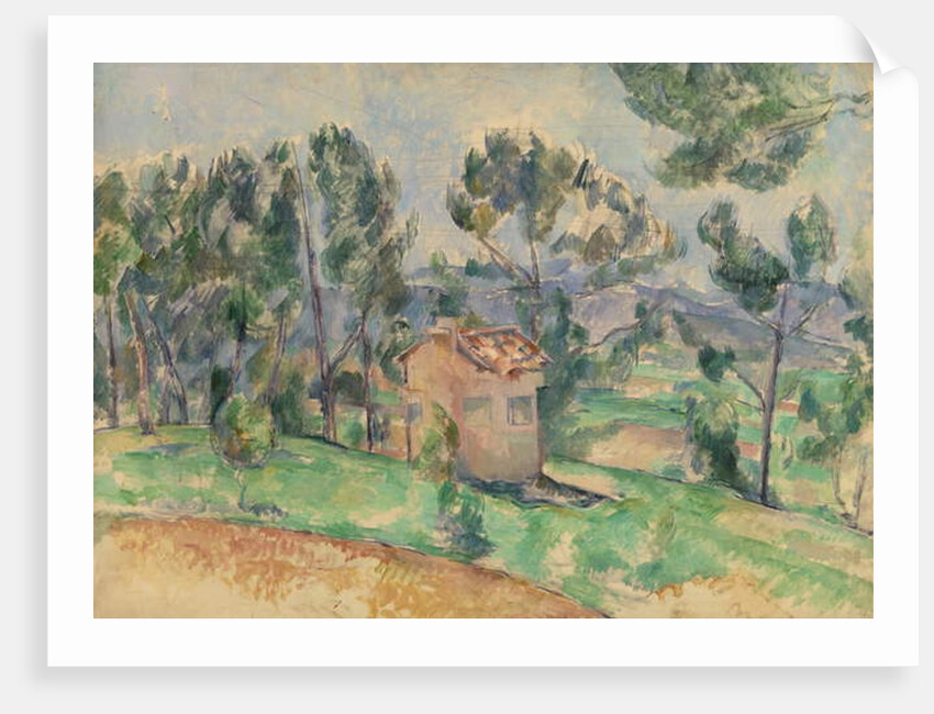Hunting Cabin in Provence, 1888-90 by Paul Cezanne